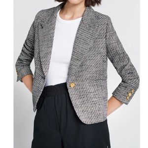 Smythe 90s shrunken single breasted blazer